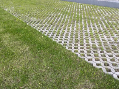 Газонная решетка "Меба" 600х400х100 Стандарт серый