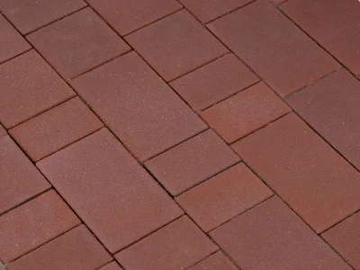 Плитка тротуарная "Городской микс" 60 мм Стандарт красный